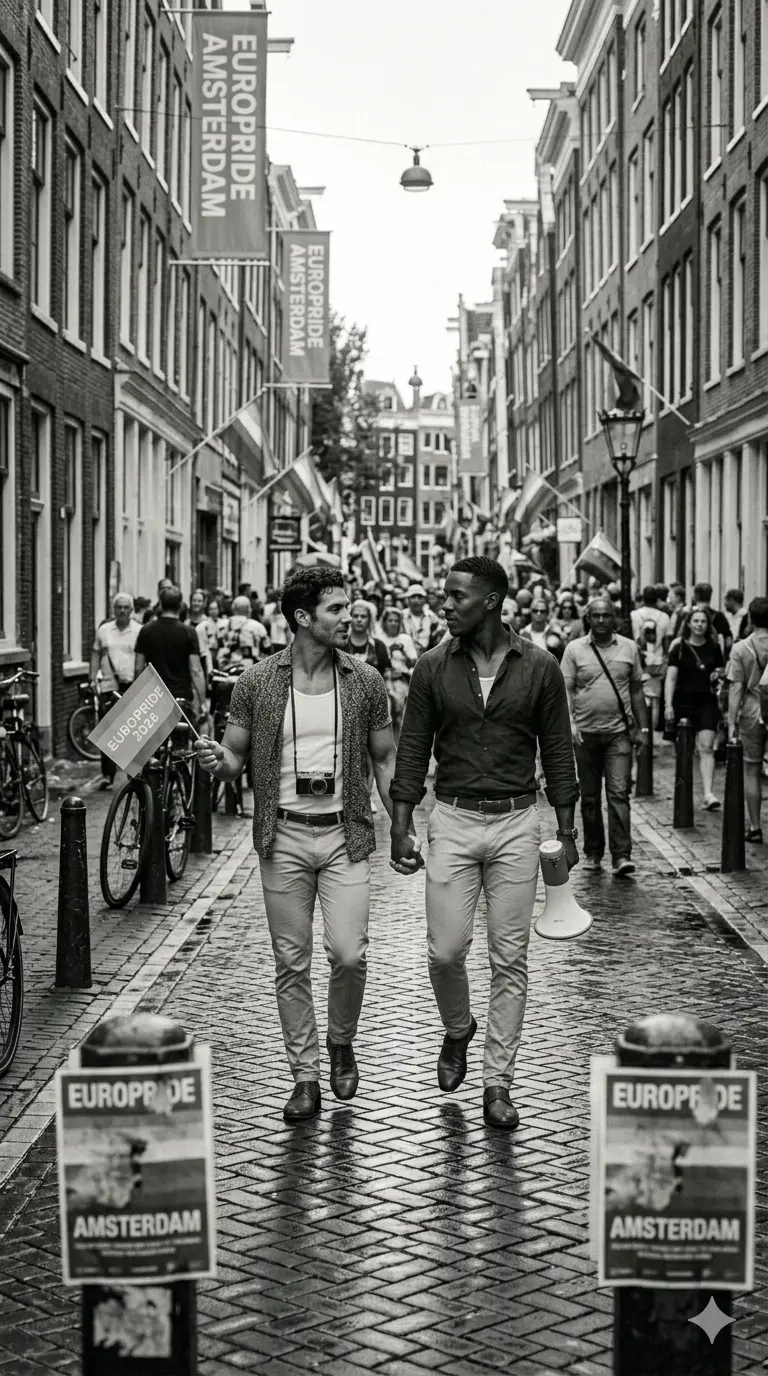 "Worldpride - Europride - Ámsterdam 2026."