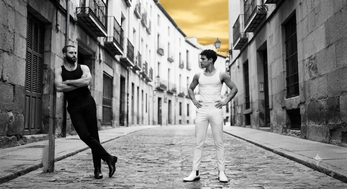 "Prevención y salud sexual -Gay Couple."
