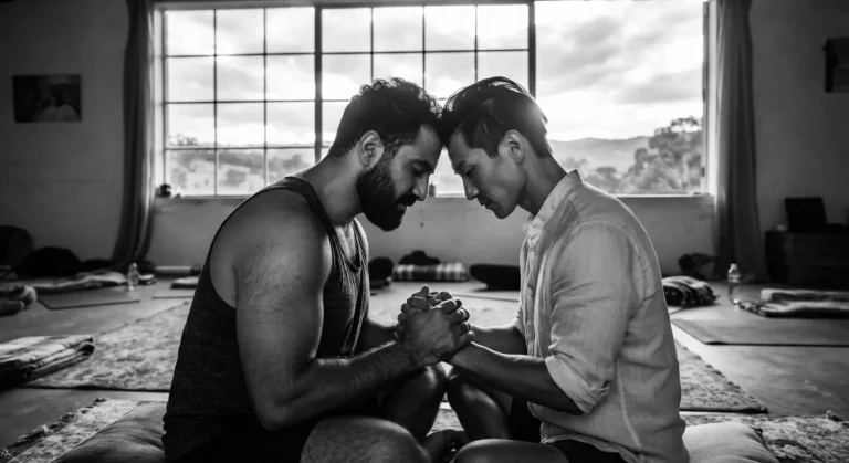 "Breathwork y Comunidad: Por Qué los Hombres Gay Están Cambiando el Spa por la Sanación Emocional."