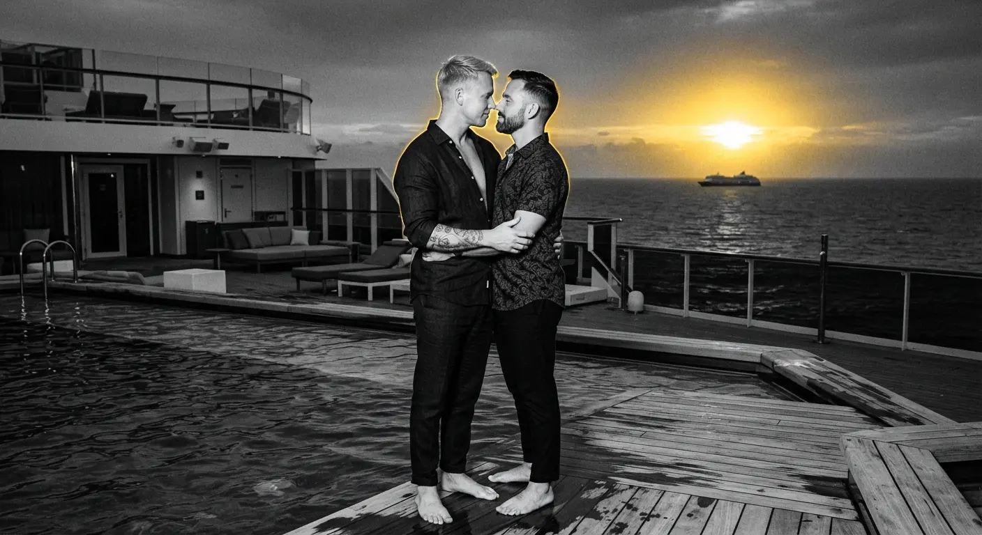 "La evolución de los cruceros para hombres gay."