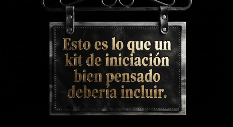 Esto es lo que un kit de iniciación bien pensado debería incluir.